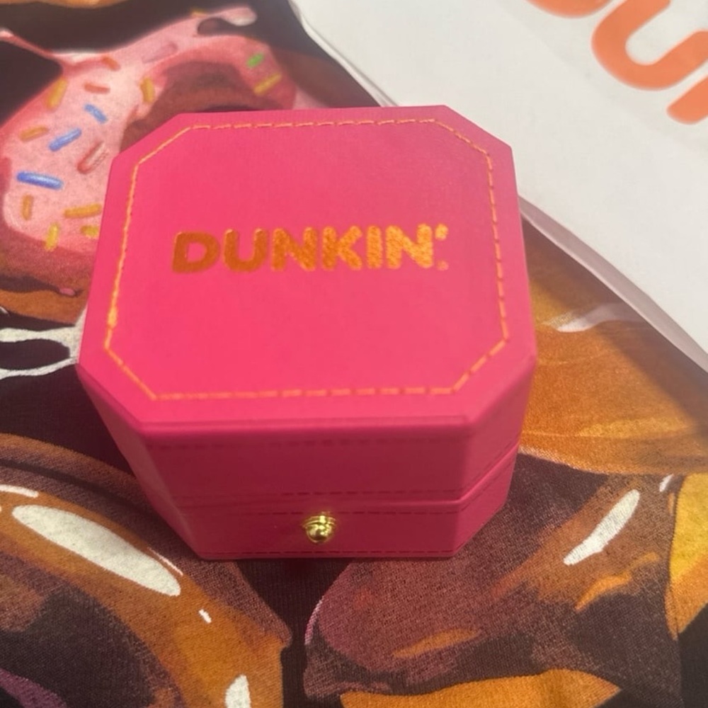 Dunkin' Pink Ring Box